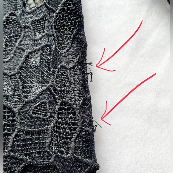 H&M | Dark Blue Lace Dress - Picture 13 of 16